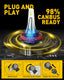 H11 H8 LED Fog Light Bulbs 8000K Ice Blue Cool Appearance Upgraded Brightness Penetration