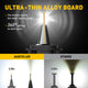 H7 LED Bulbs with Retainer Adapter for VW BMW Mercedes Benz 16000LM 6500K