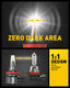 H8 H11 H16 LED Fog Light Bulb, Cool White, Super Penetration, LED CSP Chips, 4000 Lumens Per Pair
