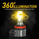 H8 H11 LED Fog Light Bulbs 4000 Lumens with CSP Chipsets Golden Yellow for DRL or Fog Lights Lamp Replacement