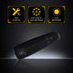 LED Front Fender Signal Lights for Mitsubishi Lancer Evolution X Mirage Outlander Sport Smoked Lens