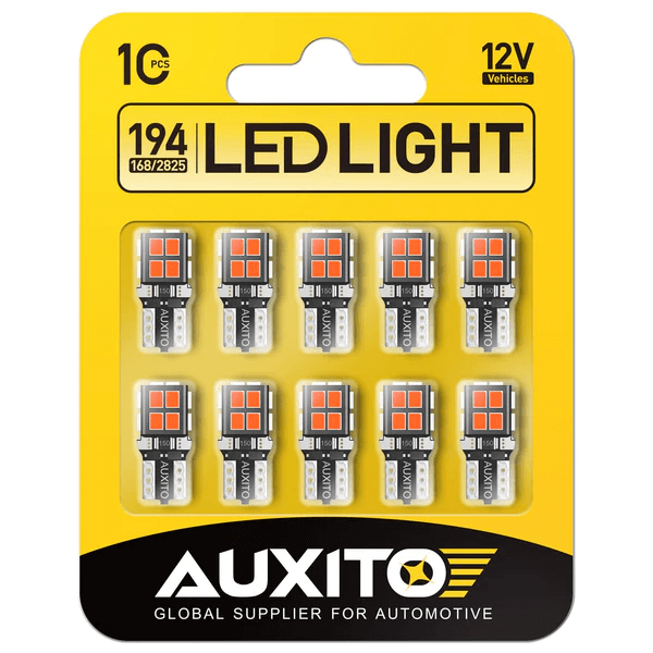 Jurassic Classic #90 12V Incandescent Bulb – Box Of 10, BA15d Base, Interior Courtesy & Trunk Light, NOS