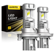 LED Headlight Bulbs High Beam and Low Beam for 2007-2022 Jeep Wrangler