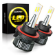LED Headlight Bulbs High Beam and Low Beam for 2007-2022 Jeep Wrangler