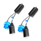 LED Headlight Can-bus Decoder kit, Decoder Anti Flickering Computer Warning Canceller Error Code Eliminator Resistor Decoder for Headlight/Fog-light