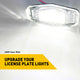LED License Plate Lights for 00-17 Honda Models Waterproof Rear License Plate Light Kits Xenon White Light