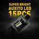 LED License Plate Lights for Chevrolet and GMC Models Waterproof License Plate Light Kits Xenon White Light