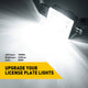LED License Plate Lights for Chevrolet and GMC Models Waterproof License Plate Light Kits Xenon White Light