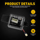 LED License Plate Lights for Chevrolet and GMC Models Waterproof License Plate Light Kits Xenon White Light