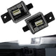 LED License Plate Lights for Chevrolet and GMC Models Waterproof License Plate Light Kits Xenon White Light