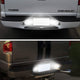 LED License Plate Lights for Chevrolet GMC Oldmobile Models Waterproof License Plate Light Kits Xenon White Light