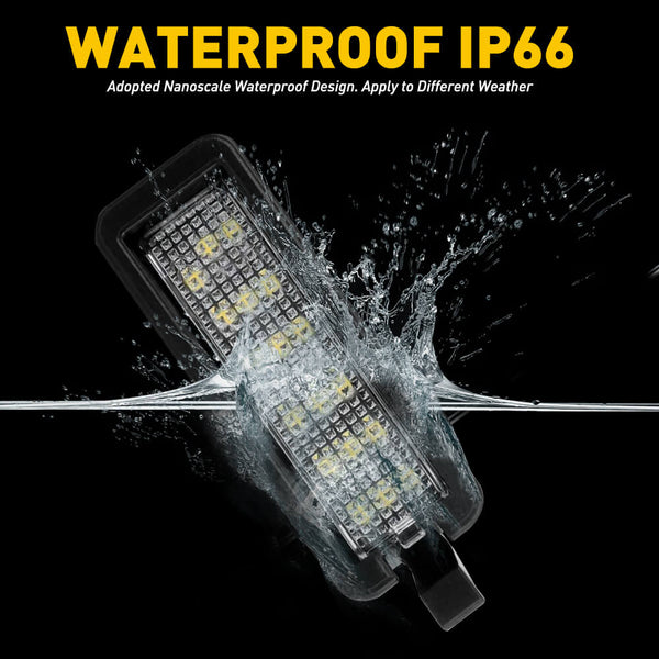 LED License Plate Lights for Dodge Charger Challenger Chrysler Waterproof License Plate Light Kits Xenon White Light