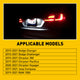 LED License Plate Lights for Dodge Charger Challenger Chrysler Waterproof License Plate Light Kits Xenon White Light