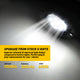 LED License Plate Lights for Dodge RAM Models Waterproof License Plate Light Kits Xenon White Light