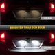 LED License Plate Lights for Ford and Lincoln Models Waterproof License Plate Light Kits Xenon White Light