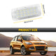 LED License Plate Lights for Ford and Lincoln Models Waterproof License Plate Light Kits Xenon White Light