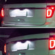 LED License Plate Lights for Ford and Lincoln Models Waterproof License Plate Light Kits Xenon White Light