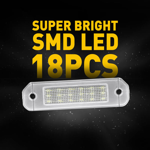 LED License Plate Lights for Honda Civic Models Waterproof Rear License Plate Light Kits Xenon White Light