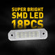 LED License Plate Lights for Honda Civic Models Waterproof Rear License Plate Light Kits Xenon White Light