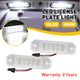 LED License Plate Lights for Honda Civic Models Waterproof Rear License Plate Light Kits Xenon White Light