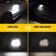 LED Side Mirror Puddle Light Lamps Assembly for 2010-2019 Dodge Ram 1500 2500 3500 4500 5500 Towing Mirror Lights, 6000K Cool White, 2pcs