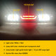 Led Third Brake Light Cargo Light High Mount Stop Light For 2007-2013 Silverado GMC1500 2500 3500