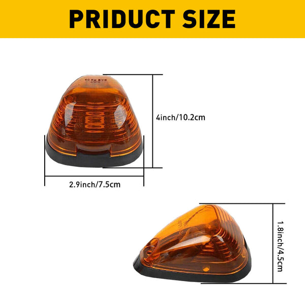 LED Truck Cab Light for Ford 99-16 F250-750 Super Duty Pickup Trucks and E150-450 Models/17-18 E350 450 Trucks