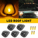 LED Truck Cab Light for Ford 99-16 F250-750 Super Duty Pickup Trucks and E150-450 Models/17-18 E350 450 Trucks