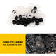 Motorcycle Fairing Nut And Bolt Assortment Kits Fasteners for Universal Motorcycle Mounting Kit