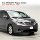 Rear Exterior Door Handles，Left Front Interior Door Handle Replacements for 2004-2010 Toyota Sienna