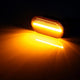 Sequential Amber LED Side Marker Signal Light Compatible with VW MK4 Golf Jetta GTI R32 Beetle
