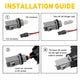 Sequential Amber LED Side Marker Signal Light Compatible with VW MK4 Golf Jetta GTI R32 Beetle
