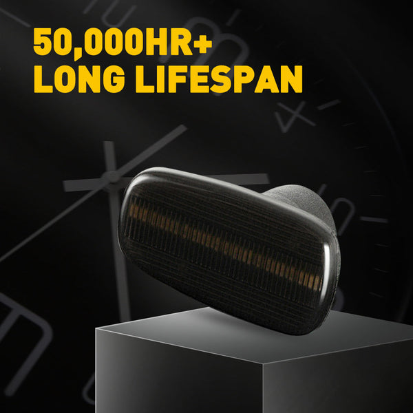 Smoke Lens LED Signal Side Marker Light For 01-05 LEXUS IS300 04-06 SCION XB