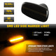 Smoke Lens LED Signal Side Marker Light For 01-05 LEXUS IS300 04-06 SCION XB