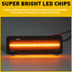 Smoked LED Side Marker Light For 1982-2002 Chevy Camaro Pontiac Firebird