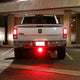 Smoked Shell 15pcs LED Brake Light Trailer Hitch Cover (1 pack)