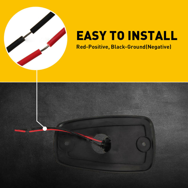 Smoked/Yellow Len LED Truck Cab Light Kit Fits 98-02 Chevy and GMC Pickup Trucks