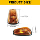 Smoked/Yellow Len LED Truck Cab Light Kit Fits 98-02 Chevy and GMC Pickup Trucks