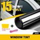 The Uncut Roll Window Tint Super Dark Black Film 50cm x 3m