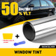 The Uncut Super Dark Black Car Window Tint Film 50cm x 3m