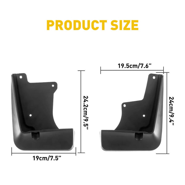 Toyota Camry Mud Flaps for Front or Rear Auto Accessories Fits 18-21 Camry SE XSE Models