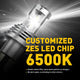 Toyota Tundra (2000-2006) H4 LED Bulbs 12000lm/set, CANBUS Free Wireless High Beam and Low Beam Bulbs