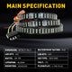 Univeral Triple Row LED Tailgate Light Bar for Trucks(48inch/60inch)