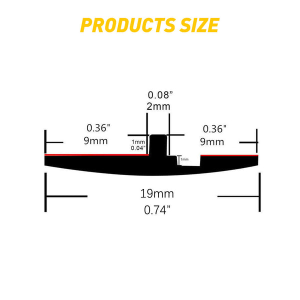 Universal T, U, D-Shaped, and Five-Hole Rubber Car Window Weather Stripping, Car Window Door Engine Cover Noise Insulation