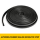 Universal T, U, D-Shaped, and Five-Hole Rubber Car Window Weather Stripping, Car Window Door Engine Cover Noise Insulation
