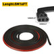 Universal T, U, D-Shaped, and Five-Hole Rubber Car Window Weather Stripping, Car Window Door Engine Cover Noise Insulation